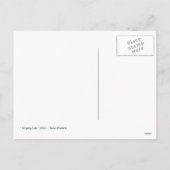 De Katten van Kerstmis van Caroling Feestdagenkaart (Achterkant)