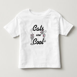 De katten zijn Koel Kinder Shirts