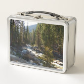 De Kaweah-rivier in het natuurpark Sequoia (Voorkant)