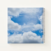 De keel Chakra - Symbool van het ademleven Notitieboek (Achterkant)