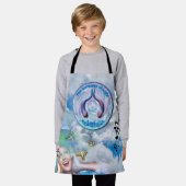 De keel Chakra - Symbool van het ademleven Schort (Gedragen)