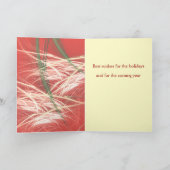 DE KEGELS VAN DE SNEEUW FEESTDAGEN KAART (Binnen)