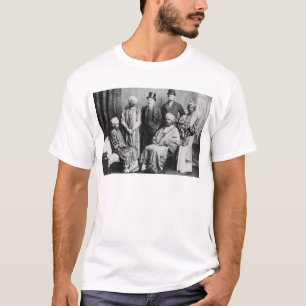 De keizer Abyssinia en zijn rechtbank" T-shirt