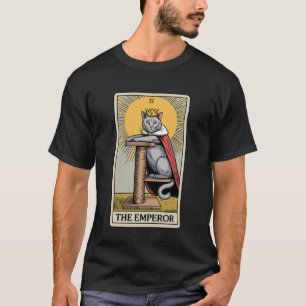De Keizer Kat Tarotkaart Kat Liefhebber Grappige K T-shirt