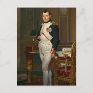 De keizer Napoleon in zijn studeerkamer in de Tuil Briefkaart