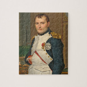 De keizer Napoleon in zijn studie op de Tuileries Legpuzzel