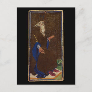 De keizer Tarot-kaart Briefkaart