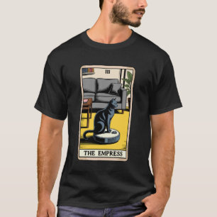 De Keizerin Robot Stofzuiger Kat Grappige Tarot C T-shirt