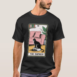 De Keizerin Robot Stofzuiger Kat Grappige Tarot C T-shirt