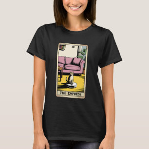 De Keizerin Robot Stofzuiger Kat Grappige Tarot C T-shirt