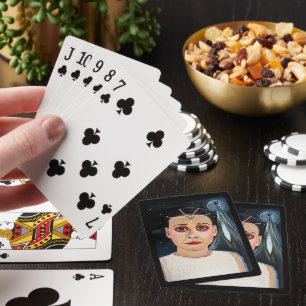 De Keizerin Schilderij door Alfred Fox Pokerkaarten