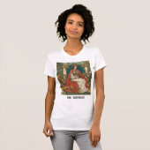 DE KEIZERIN - TAROT KAART T-SHIRT (Voorkant volledig)