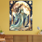 De Keizerin Tarot Magic Painting Canvas Afdruk (Insitu (Woonkamer))