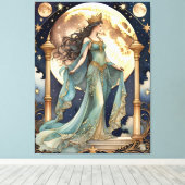De Keizerin Tarot Magic Painting Canvas Afdruk (Insitu (Houten vloer))