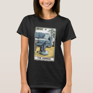 De Keizerin Tarotkaart Kat Robotstofzuiger Ca T-shirt