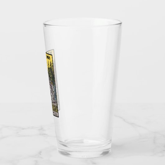 De Keizerin zegt dat mijn huis mijn regels is Glas (Links)