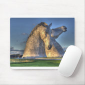 De Kelpies Falkirk 38 Muismat (Met muis)