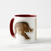 De Keltische Boar Mok (Voorkant links)