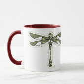 De Keltische Dragonfly Mok (Links)