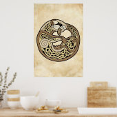 De Keltische Ferret Poster (Keuken)