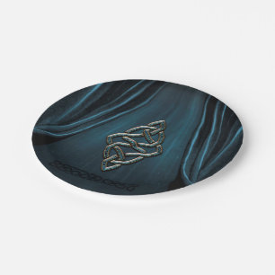 De keltische knoop papieren bordje