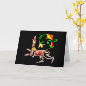 De Keltische St. Patrick van de Hond Groeten van Kaart (Gele Bloem)