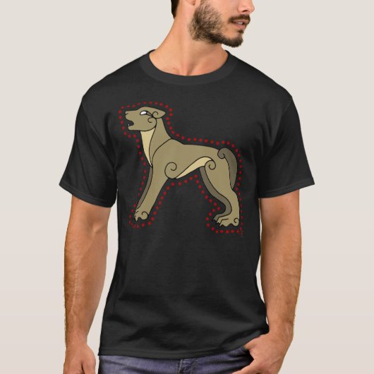 De Keltische Wolf T-shirt (Voorkant)