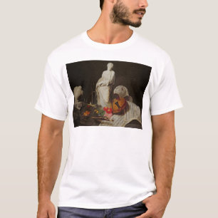 De kenmerken van de kunsten t-shirt