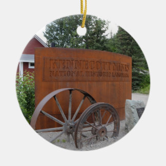 De Kennecott Mine in Alaska Keramisch Ornament