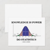 De kennis is macht doet Stats Statistieken (Stats  (Voorkant / Achterkant)