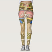 De Kennisboom van Hilma af Klint Leggings (Voorkant)