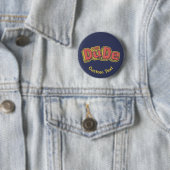 De kerel ronde button 5,7 cm (In situ)