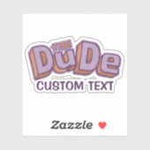 De kerel sticker (Vel)