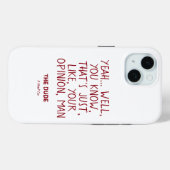 De Kerel (uw mening, man) - AMisterP Hoesje (Achterkant (horizontaal))