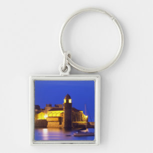 De kerk Eglise Notre Dame des Anges, onze lieve vr Sleutelhanger