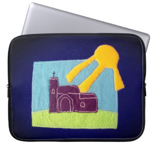 De kerk laptop sleeve
