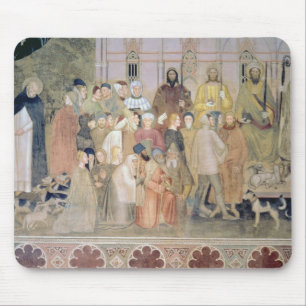 De Kerk Militant en Triumphant, detail van t Muismat