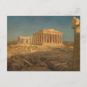 De kerk Parthenon - Frederic Edwin (1871) Briefkaart