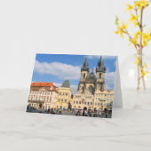 De Kerk Praag van Tyn Kaart (Gele Bloem)