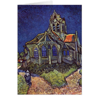 De kerk van Auvers-Sur-Oise door Vincent van Gogh