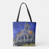 De kerk van Auvers, Van Gogh Draagtas (Achterkant)