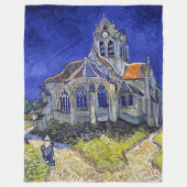 De kerk van Auvers, Van Gogh Fleece Deken (Voorkant)
