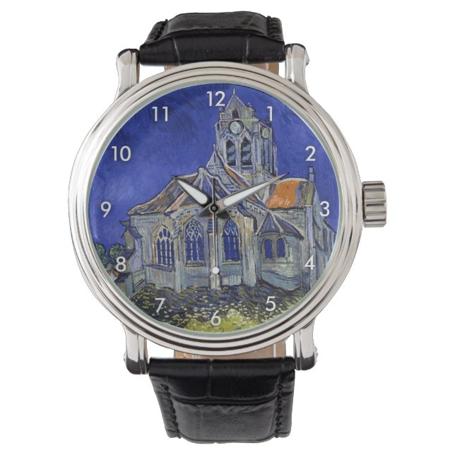 De kerk van Auvers, Van Gogh Horloge (Voorkant)