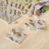 De kerk van Auvers, Van Gogh Legpuzzel (Zijkant)