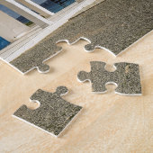 De kerk van Cyprus Ayia Thekla. Legpuzzel (Zijkant)