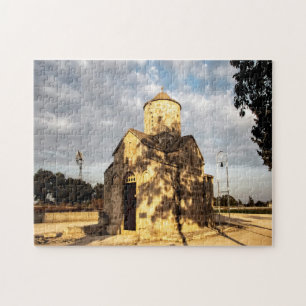 De Kerk van de Frenaros Ayios Andronikos op Cyprus Legpuzzel