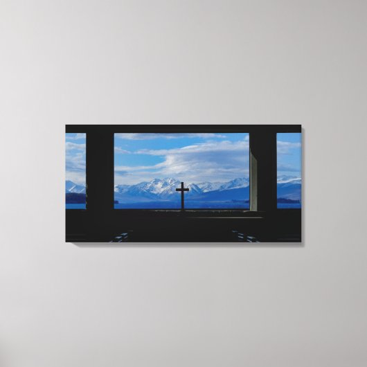 De Kerk van de Goede Herder Canvas Afdruk (Voorkant)