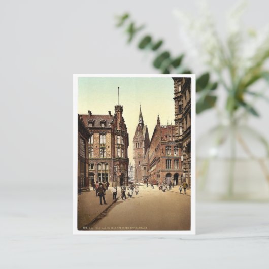 De Kerk van de Markt, Hannover, Hannover, Duitslan Briefkaart (Staand voorkant)