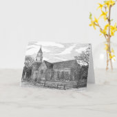 De Kerk van de Parochie van Bruton, Williamsburg, Kaart (Gele Bloem)