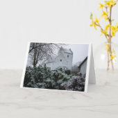 De kerk van Knislinge Kaart (Gele Bloem)